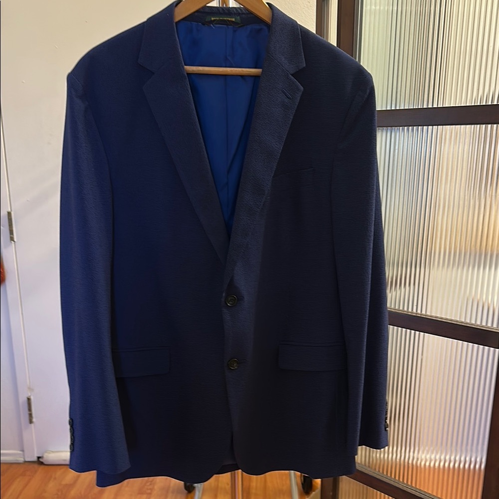 Alexander Julian Blue Sport Coat Classic Style